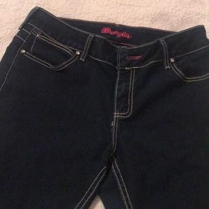 Wrangler Q Baby Booty Up Dark Jeans - like new